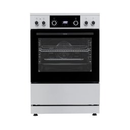 Etna FI660RVS Inductie fornuis Grijs