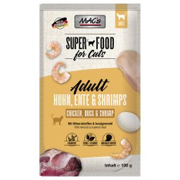 MAC´s Cat Maaltijdzakjes 12 x 100 g Kattenvoer - Eend & Garnalen