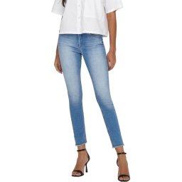 ONLY Maat M32 ONLBLUSH LIFE MID SK ANK RAW NOOS Dames Jeans