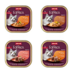 animonda vom Feinsten Adult 32 x 85 g - Mixpakket gevogelte (4 soorten)