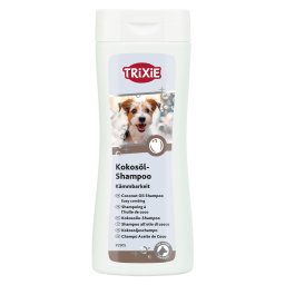 Dubbelpak: 2x250ml Trixie kokosolie shampoo hond en kat