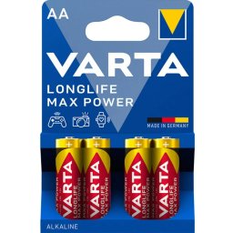 Varta Longlife Max Power AA Batterijen