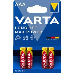 Varta Longlife Max Power AAA Batterijen