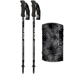FIZAN Compact MS black - Trekkingstokken