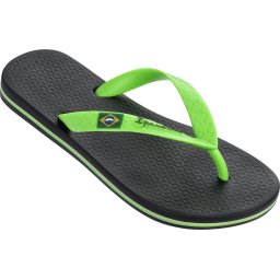 Ipanema Classic Brasil Kids Slippers - Zwart/Groen - Maat 38