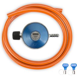 Gimeg Gasdrukregelaarset - 29 mbar - Campingaz X slangpilaar - Slang 150 cm