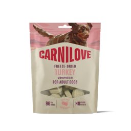 60 g Lam Carnilove Dog Freeze Dried Snack Kalkoen Hond