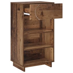 vidaXL Schoenenkast 48 x 38 x 87,5 cm Bewerkt hout Oud hout