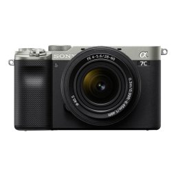 Sony A7C Zilver + 28-60mm