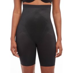 Spanx - Maat M - Thistincts 2.0 High Waisted Mid Thigh Short - Zwart