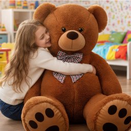 Knuffelbeer Bruin Pluche 175cm XXXL