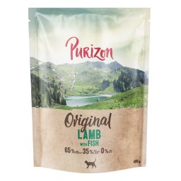 400 g Purizon Cat Adult Lam Vis - Original Daily 65% kattenvoer droog
