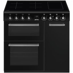 Smeg CX93IMBL Inductie fornuis Zwart