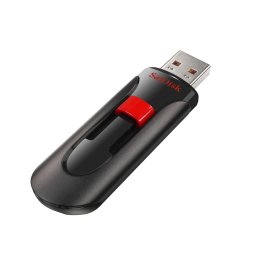 SanDisk Cruzer Glide 128GB USB-sticks Zwart