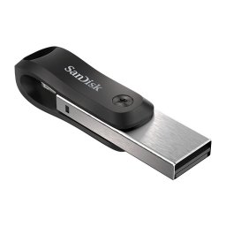 SanDisk iXpand Go Flash Drive 3.0 128GB USB-sticks Grijs