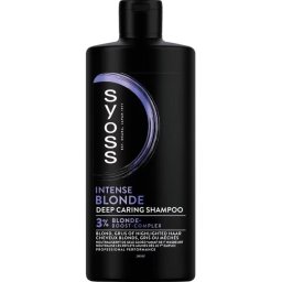 Syoss Intense Blonde Deep Caring Shampoo 3% Blond Booster