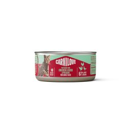 Voordeelpakket 24x 100g Carnilove Cat Paté Kip, Eend & Fazant nat kattenvoer