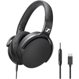 Sennheiser HD 400U Over-ear hoofdtelefoon Zwart