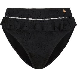 Beachlife - Maat 40 - Black Embroidery High Waist bikinibroekje