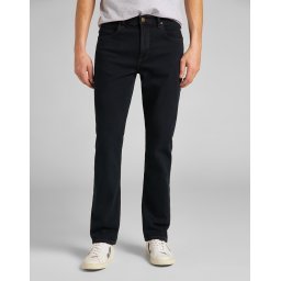 LEE BROOKLYN Maar W32/L32 STRAIGHT BLUE BLACK CLASSIC STRAIGHT JEANS-HEREN
