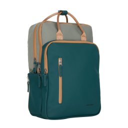 Ferron Milwaukee 19 Liter Laptoprugzak - Waterafstotend PU, Geschikt voor 15,6″ Laptop 19L Petrol