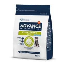 2kg Advance Veterinary Diets Hypoallergenic droogvoer voor honden