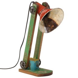 vidaXL Bureaulamp 25 W E27 23x13x52 cm meerkleurig