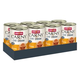 24x140ml animonda Carny Kattendrank kip kattensnack
