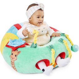 Sophie de giraf Baby Seat & Play - Babystoel met activiteiten - Baby speelgoed - Vanaf 3 maanden - 27 x 55 x 50 cm