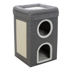 TRIXIE KRABPAAL CAT TOWER SAUL GRIJS 39X39X64 CM