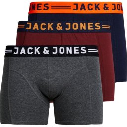 Jack & Jones - Maat M - 3P Heren Boxershorts