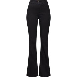 LEE Maat W26 X L31 BREESE BLACK RINSE FLARE JEANS-DAMES