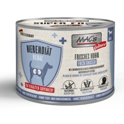 Voordeelpakket 24x200g MAC's Dog Vetcare Nierdieet Kip Natvoer voor honden