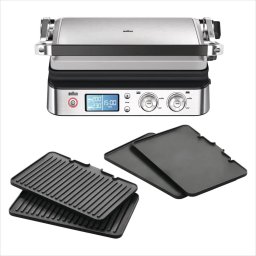 Braun MultiGrill 9 - CG9043 - Contactgrill - Met Timer en Display