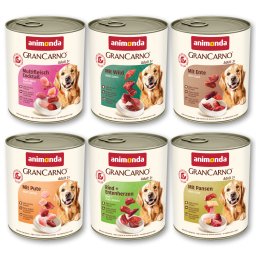 animonda GranCarno Original Adult 6 x 800 g - Mixpaket 2 (6 Soorten)