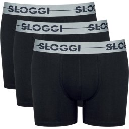 Sloggi Men Go 3Pack Short Zwart-XL (7)