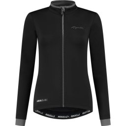 Rogelli Maat S Essential Fietsshirt - Lange Mouwen - Dames - Zwart