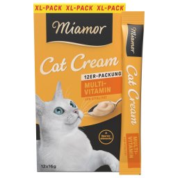 Miamor Cat Snack Multi-Vitamine Cream - 12 x 16 g