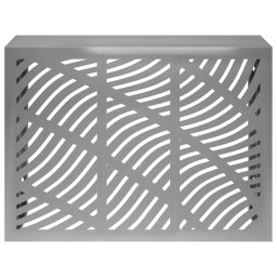 vidaXL Airconditioner hoes zilver 110 x 50 x 80 cm