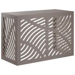 vidaXL Airconditioner hoes Roestkleurig 90 x 40 x 60 cm weervast staal