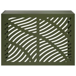 vidaXL Airconditioner hoes Olijfgroen 100 x 50 x 70 cm Staal
