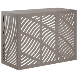 vidaXL Airconditioner hoes Roestkleurig 110 x 50 x 80 cm