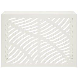 vidaXL Airconditioner hoes Wit 100 x 50 x 70 cm Staal
