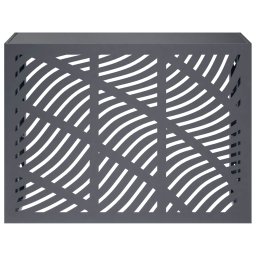 vidaXL Airconditioner hoes Antraciet 110 x 50 x 80 cm Staal