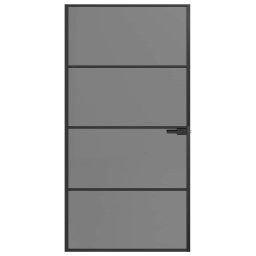 vidaXL Binnendeur 102,5 x 201,5 cm Gelaagd Glas en Aluminium