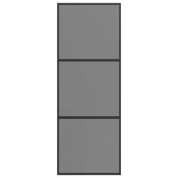 vidaXL Schuifdeur 76 x 205 cm Gelaagd Glas en Aluminium