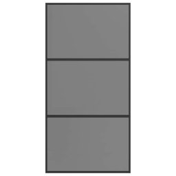 vidaXL Schuifdeur 102 x 205 cm Gelaagd Glas en Aluminium