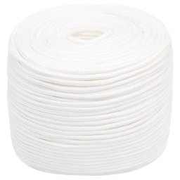 vidaXL Boottouw 6 mm 100 m polypropyleen volwit
