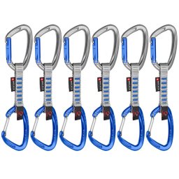 MAMMUT Crag Keylock Wire Indicator 10cm 6-Pack - Klimsetjes
