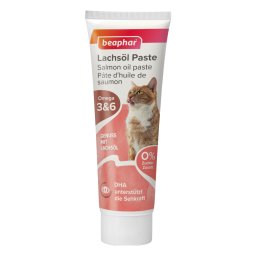beaphar Pasta voor Katten - Zalmolie (250 g)